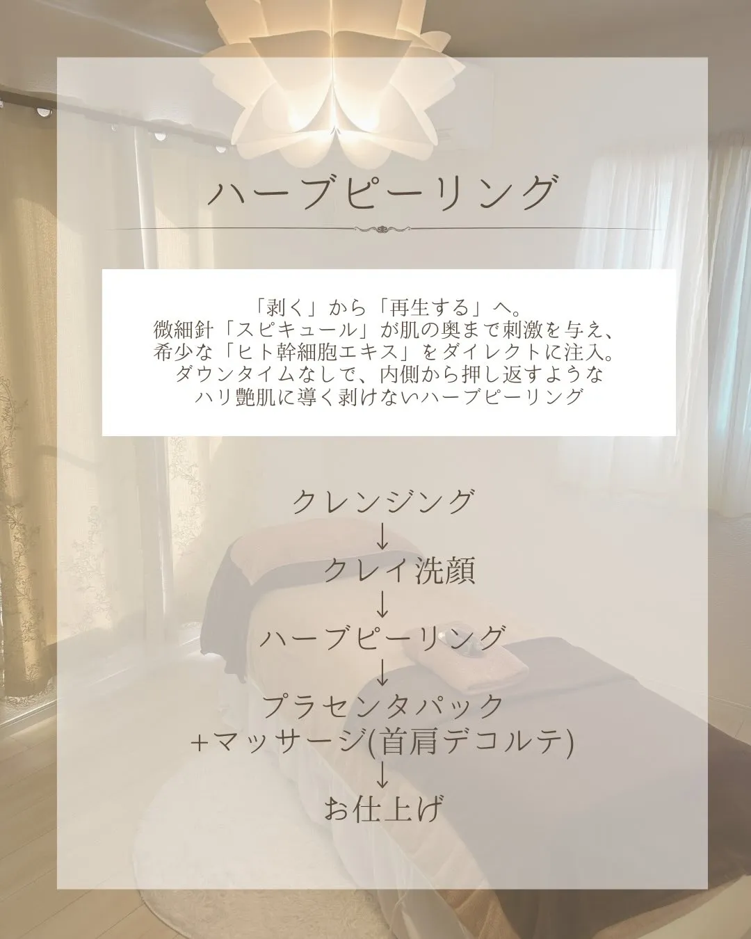 ハーブピーリング5回の変化【広島市/ニキビ/シミケア】